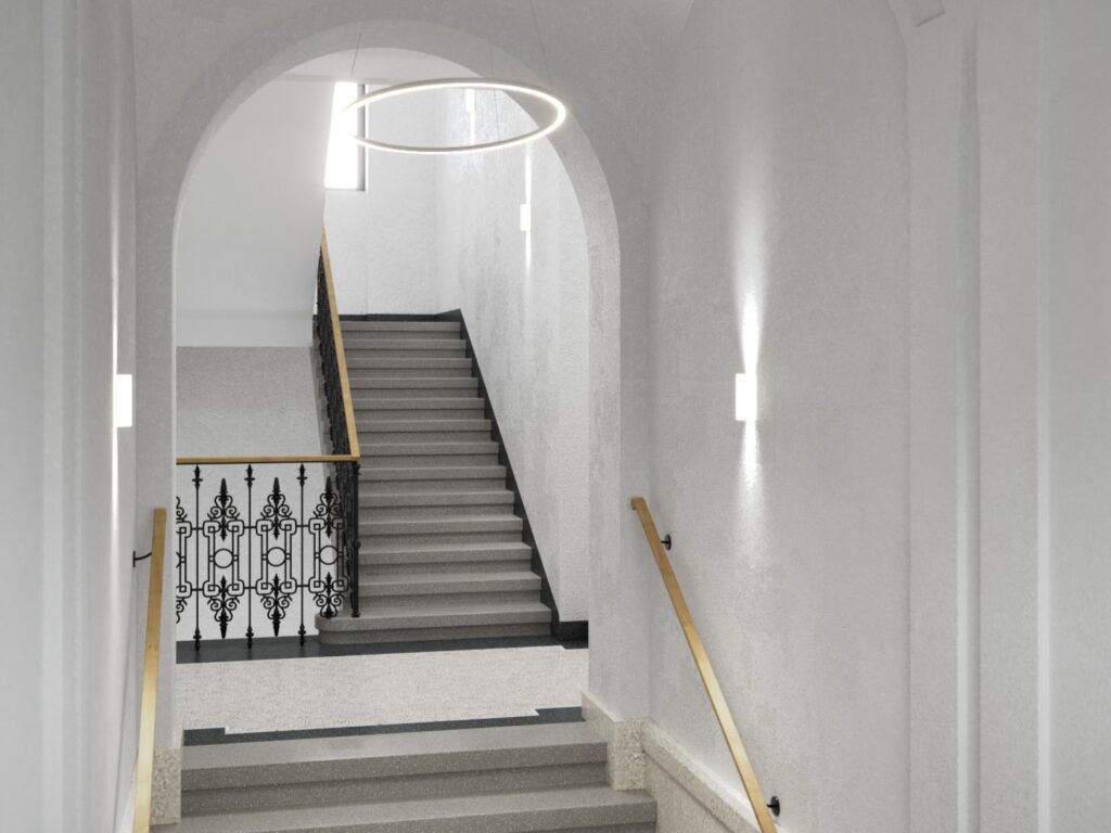 Škrétova Rubešova, Free architects